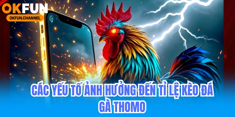Đá Gà Thomo OKFUN - Live Đá Gà Cựa Sắt Trực Tiếp 24/7 7 Các yếu tố ảnh hưởng đến tỷ lệ kèo